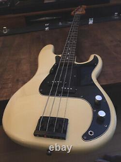 80s Japanese Tokai Hard Puncher P-Bass With Case, 10watt Amp & Preamp Pedal