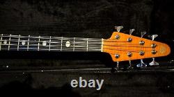 8 String Walnut 7 Piece Neck Through Bass Guitar