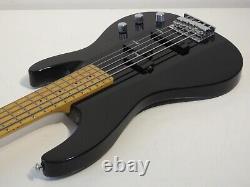 90's Aria Magna Series 5 String Bass Guitar in Black Made in Korea