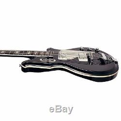 Airline Guitars MAP Bass Black 30 1/2 Short Scale Electric Bass Guitar NEW