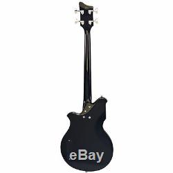 Airline Guitars MAP Bass Black 30 1/2 Short Scale Electric Bass Guitar NEW