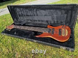 Alembic Epic 6 String Bass Guitar with Case 34 Scale