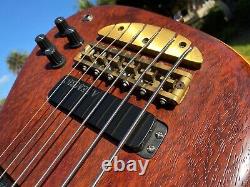 Alembic Epic 6 String Bass Guitar with Case 34 Scale