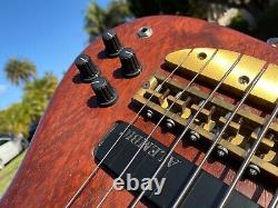 Alembic Epic 6 String Bass Guitar with Case 34 Scale