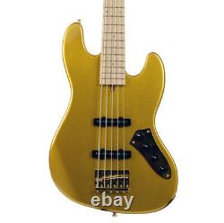 Allen Eden Guitars Disciple 5 Standard Gold Sparkle with Case