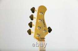 Allen Eden Guitars Disciple 5 Standard Gold Sparkle with Case