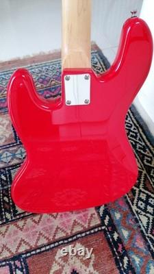 Ammoon Solid Wood 4 String JB Electric Bass Guitar