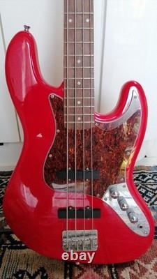 Ammoon Solid Wood 4 String JB Electric Bass Guitar
