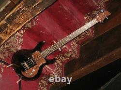 Ampeg Dan Armstrong Bass Guitar 1998 MIJ Reissue, 2 Pickups, Case, Tool, Brochure