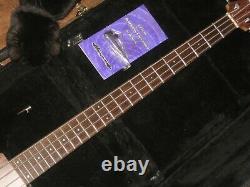 Ampeg Dan Armstrong Bass Guitar 1998 MIJ Reissue, 2 Pickups, Case, Tool, Brochure