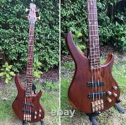 Antique Noel ATB-560 Active Bass Made in Japan Long Scale 24 Fret Natural Finish