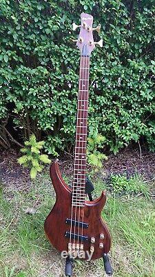 Antique Noel ATB-560 Active Bass Made in Japan Long Scale 24 Fret Natural Finish