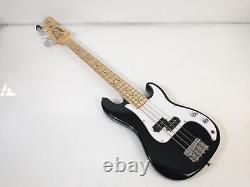 Antiquity AQ-PB Black Three-Quarter Size Mini 4 String Bass Guitar