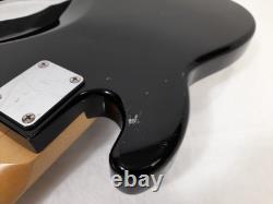 Antiquity AQ-PB Black Three-Quarter Size Mini 4 String Bass Guitar