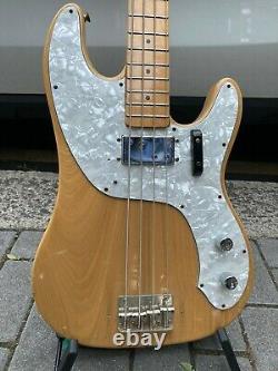 Antoria Tele Style Bass Guitar Very Rare Nice Player Wide Range Pup