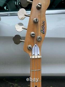 Antoria Tele Style Bass Guitar Very Rare Nice Player Wide Range Pup