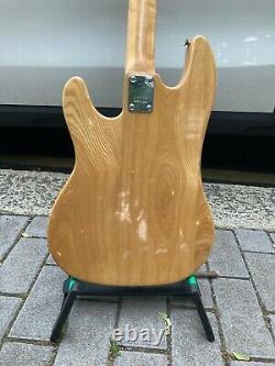 Antoria Tele Style Bass Guitar Very Rare Nice Player Wide Range Pup