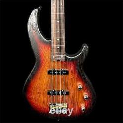 Aria 313 JP OPSB Fretless Bass Guitar in Open-Pore Sunburst