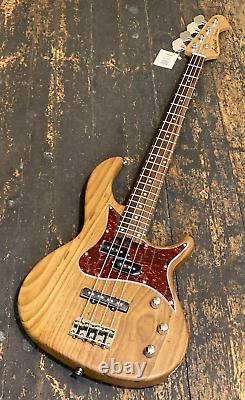 Aria Detroit 313 MK2 Electric Bass Guitar Open Pore Natural GREAT PRICE