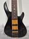 Aria Pro Ii 6 String Avante 24 Fret Electric Bass Guitar Black