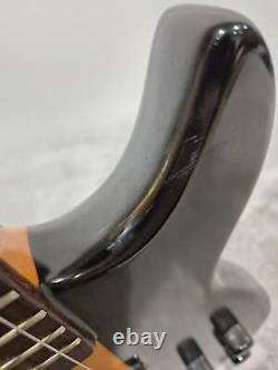Aria Pro II 6 String Avante 24 Fret Electric Bass Guitar Black
