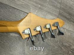 Aria Pro II Fretless Bass Guitar'the Cat Series' Circa 1980