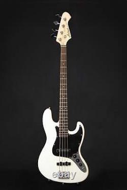 Aria Pro II STB JB/B Electric Bass Guitar White