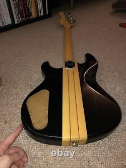 Aria Pro II TSB 350 bass guitar fabulous original condition- c. 1981 Black Guitar