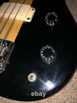 Aria Pro II TSB 350 bass guitar fabulous original condition- c. 1981 Black Guitar