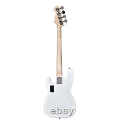 Artist Vintage-Hybrid White Active/Passive Bass Guitar