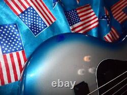 Awesome Squier Contemporary Active Jazz Bass Sky Blue Metallic, Fully Set Up
