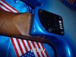 Awesome Squier Contemporary Active Jazz Bass Sky Blue Metallic, Fully Set Up