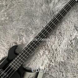 Axe Bass Gene Simmons 4 String Electric Bass Guitar Rosewood Fretboard Black