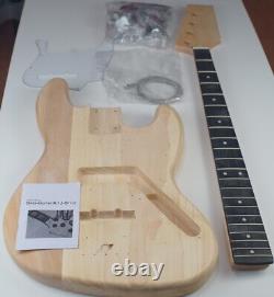 BARGAIN JB Electric Bass guitar kit guitar unfinished all parts unbranded DIY UK