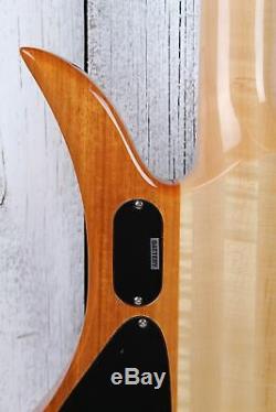 BC Rich Heritage Classic Mockingbird Bass Koa 4 String Electric Bass Guitar