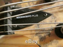 B. C. Rich Mockingbird Plus 5 String Electric Bass Guitar