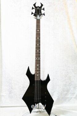 B. C. Rich warlock bass Black