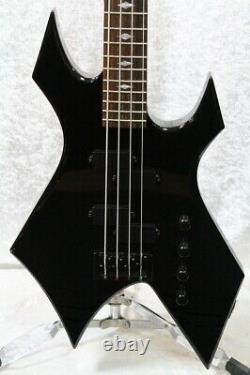 B. C. Rich warlock bass Black