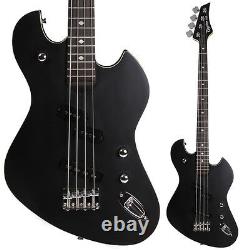 B-STOCK Kingdom Empire Black Electric Bass Guitar (Minor Cosmetics) RRP £550