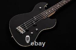 B-STOCK Kingdom Empire Black Electric Bass Guitar (Minor Cosmetics) RRP £550