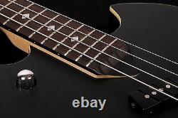 B-STOCK Kingdom Empire Black Electric Bass Guitar (Minor Cosmetics) RRP £550