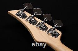 B-STOCK Kingdom Empire Black Electric Bass Guitar (Minor Cosmetics) RRP £550