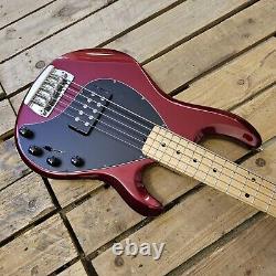 Bass Guitar 5 String Ernie Ball Musicman Stringray 5 Red withBag USED RKERN270323