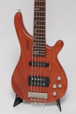 Bass Guitar 5 String Shine Electric Bass Solid Mahogany Active Electronics Z-57