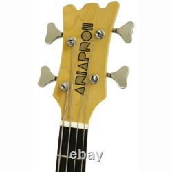 Bass Guitar Aria DMB206, Black