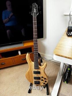 Bass Guitar Cort Action Deluxe AS Electric, Natural, Open Pore