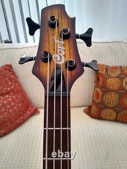 Bass Guitar Cort C4 Plus ZBMH with Hipshot Drop D Tuner