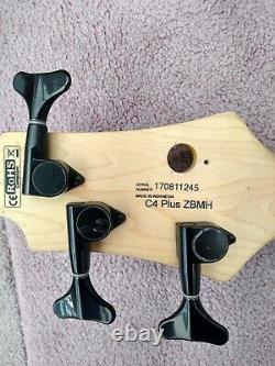 Bass Guitar Cort C4 Plus ZBMH with Hipshot Drop D Tuner