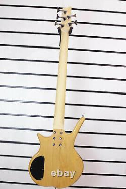 Bass Guitar Electric 5 String Shine SB205NA Walnut Top Maple Body Active Y-27