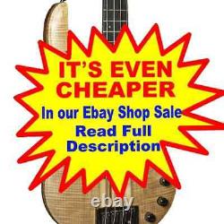 Bass Guitar Electric Active Tanglewood Canyon II 2 Long Scale Thru Neck Maple